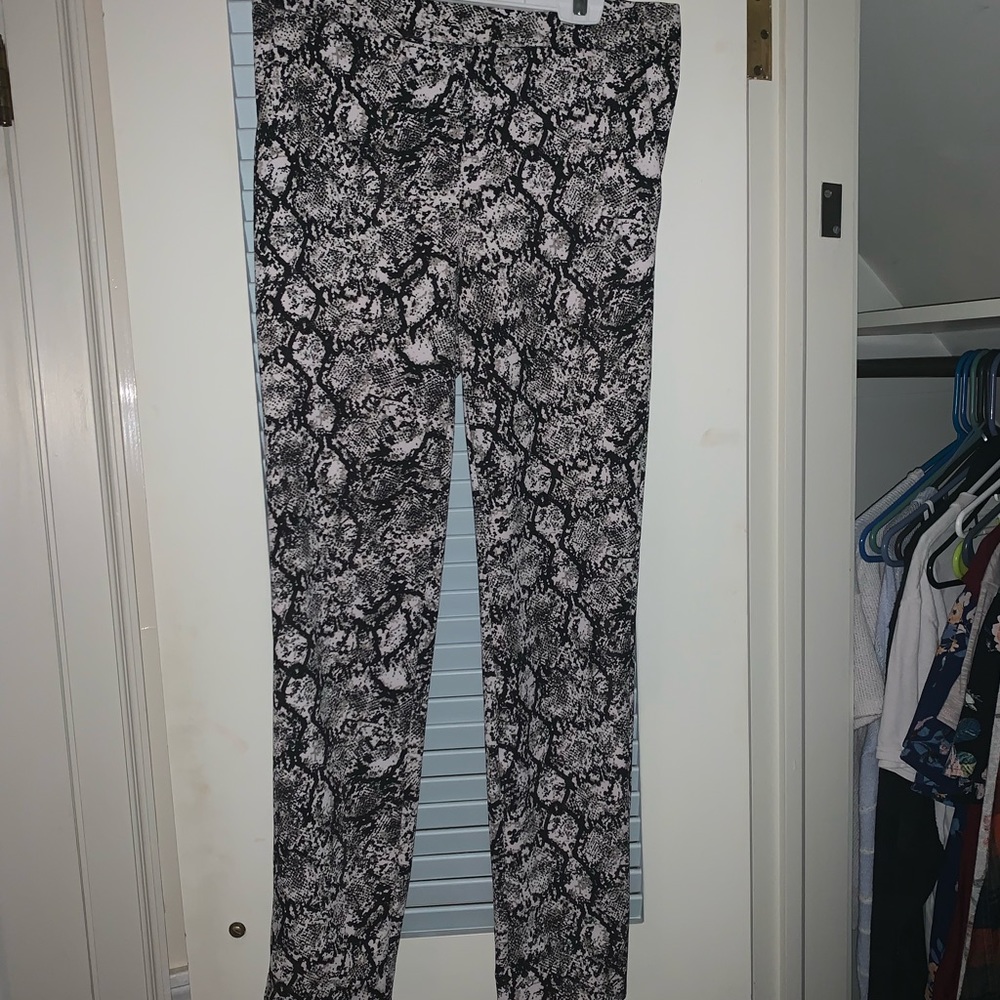 Snake Print Pants